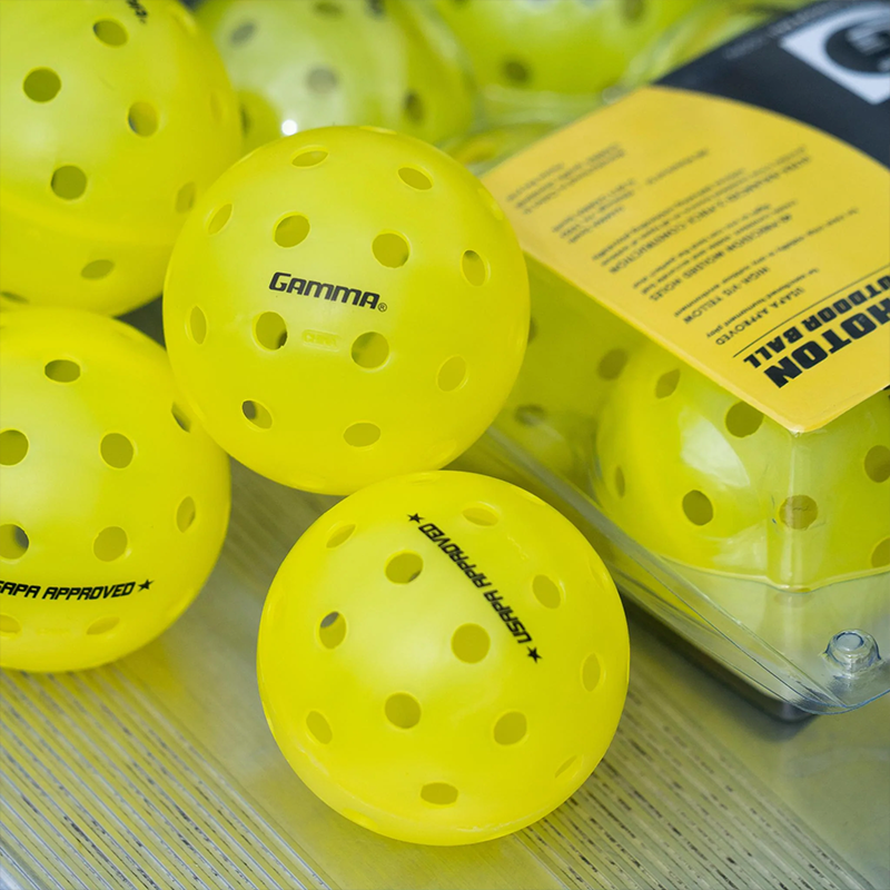 GAMMA Photon Outdoor Pickleball Balls 3 Pack