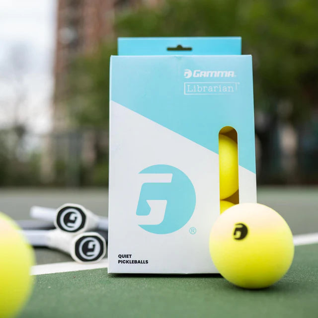 GAMMA Librarian Foam Pickleball Balls 6 Pack