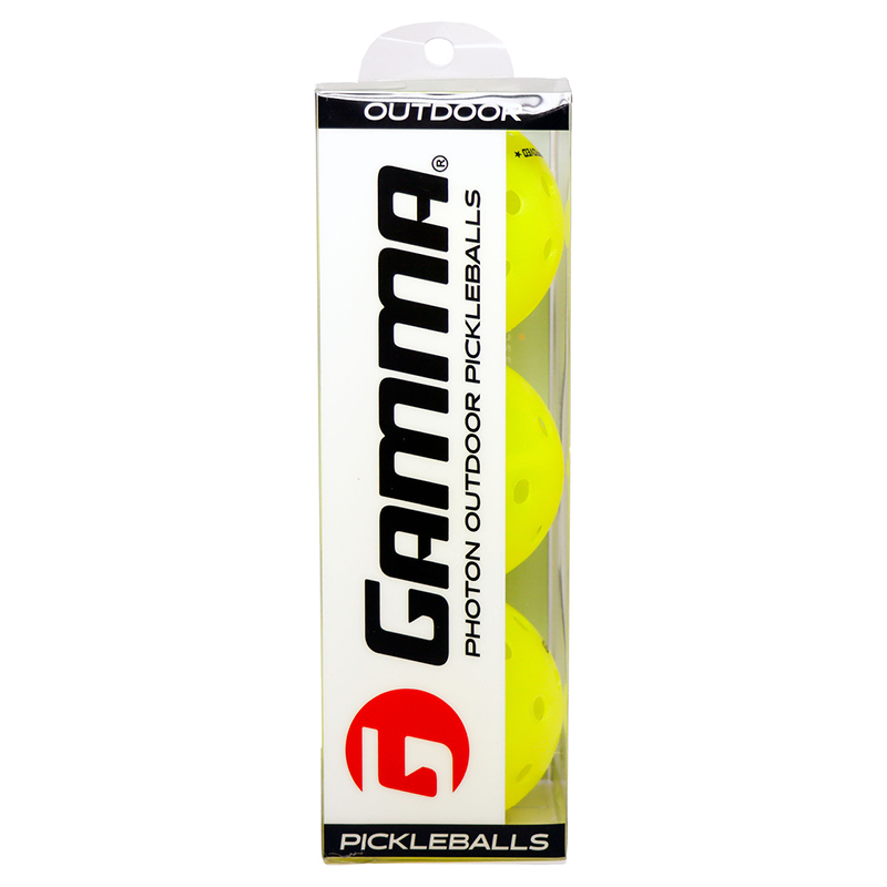 GAMMA Photon Outdoor Pickleball Balls 3 Pack