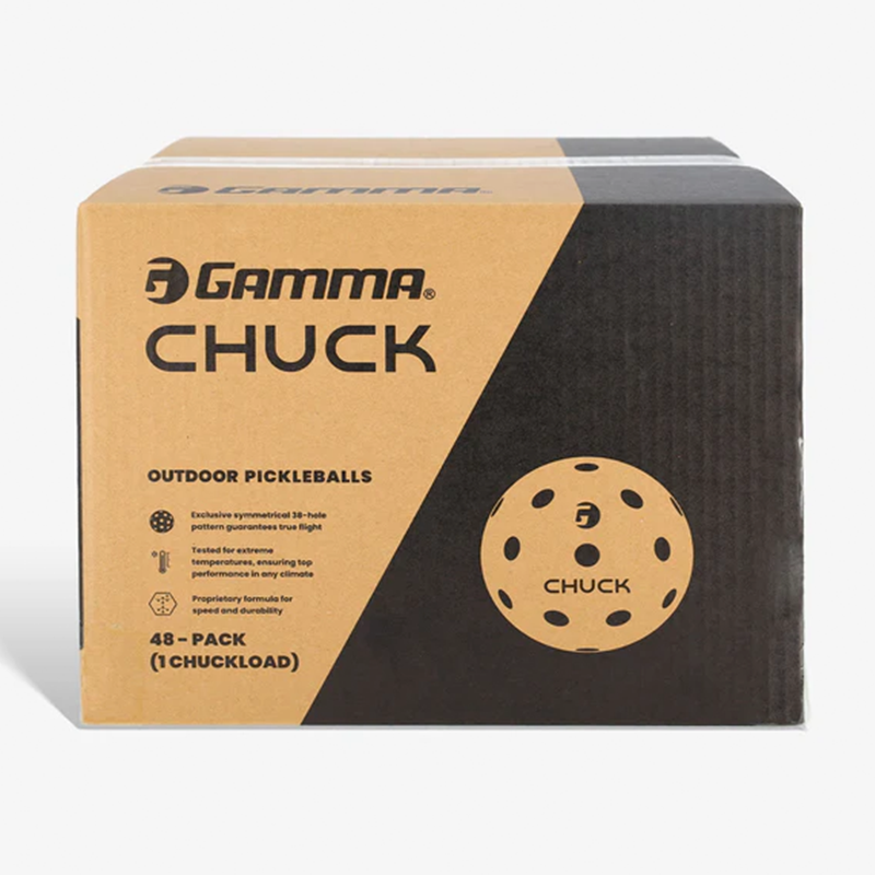 GAMMA Chuck Outdoor Pickleball Balls 48 Pack